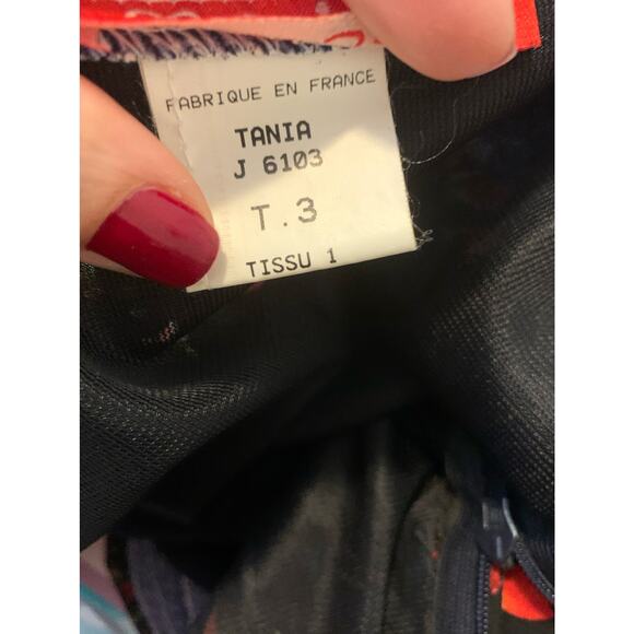 Maje Paris black floral ruffled skirt size 3- Small - Picture 6 of 16